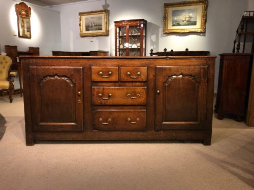An Oak 18th Century Antique Dresser Base