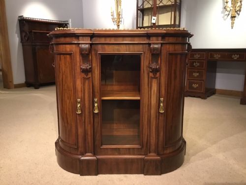 A Fine Quality Figured Mahogany  Victorian Period Side Cabinet by Wilkinson & Sons, London