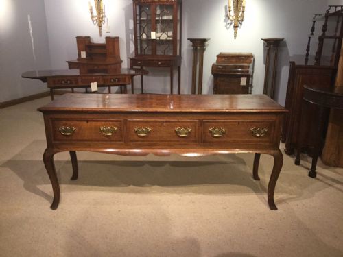 An Oak George III Period Antique Dresser Base