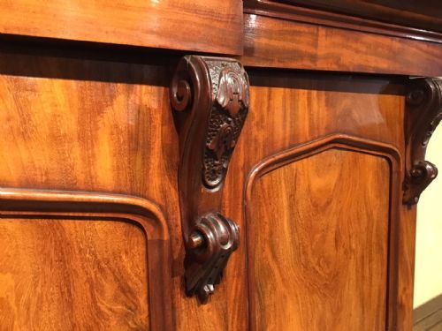 fig 1. A superb quality mahogany Victorian Period breakfront wardrobe