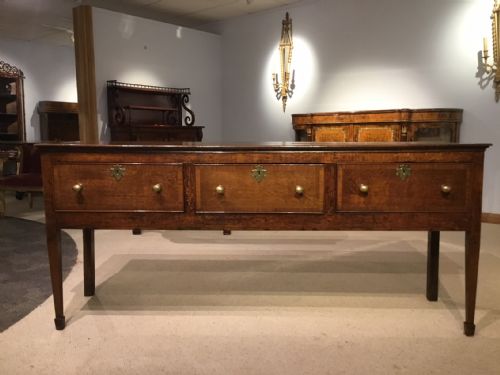 An Early 19th Century Antique Oak Dresser Base