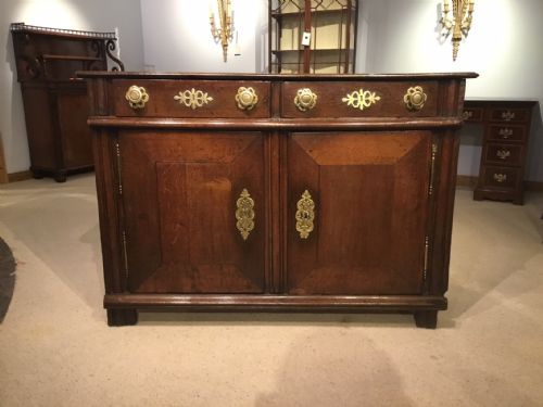 An Oak French Louis Xvi Period Antique Cupboard.