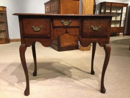 A Good Oak George III Period Lowboy