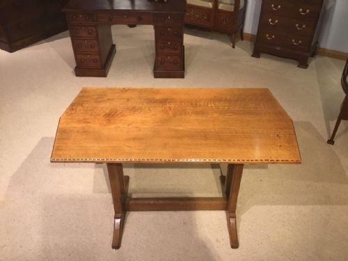 An Oak Arts & Crafts Period Cotswold School Dining Table