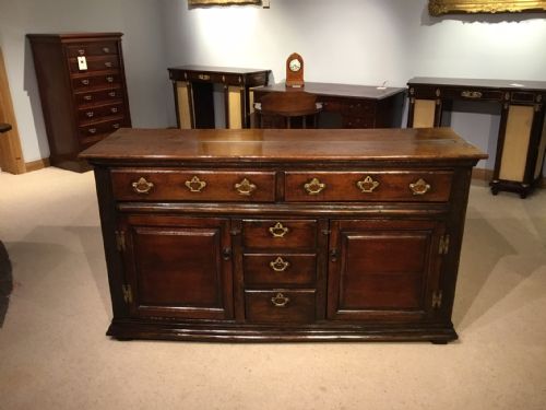 A Good 18th Century Oak Antique Dresser Base