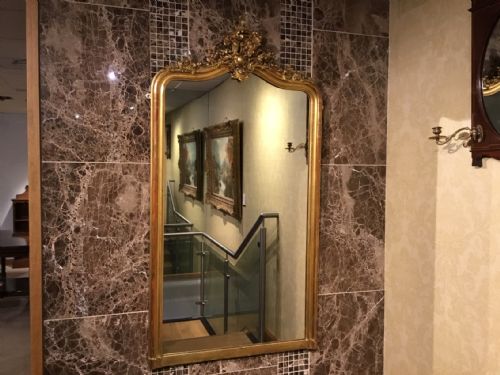 A Beautiful French Gilt 19th Century Mirror