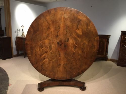 A Good Regency Period Rosewood Centre Table by Scott & Pasley, Dublin