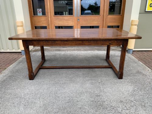 An 18th Century Style Oak Antique Refectory Table