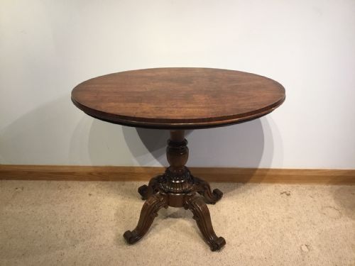 A Fine Quality Early Victorian Period Rosewood Occasional Table