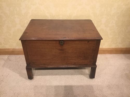 A George III Period Cuban Mahogany Box