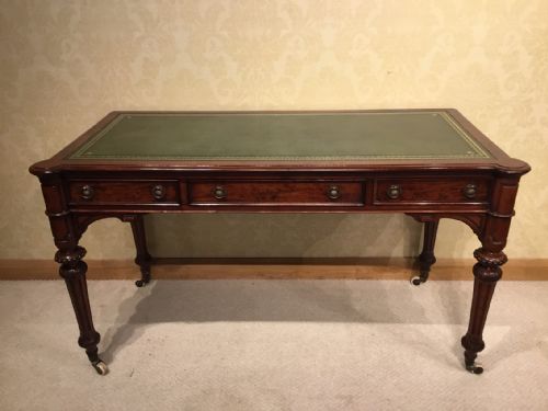 A Beautiful Victorian Period Mahogany Writing Table