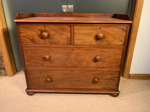 A Victorian Period Country House Mahogany Chest