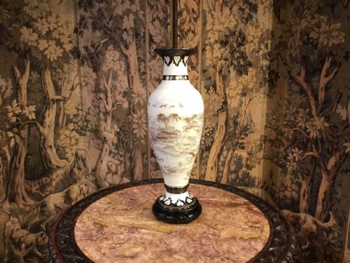 A Meiji Period Japanese Satsuma Antique Vase