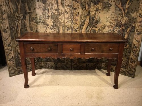 A 19th Century French Chestnut Antique Dresser Base