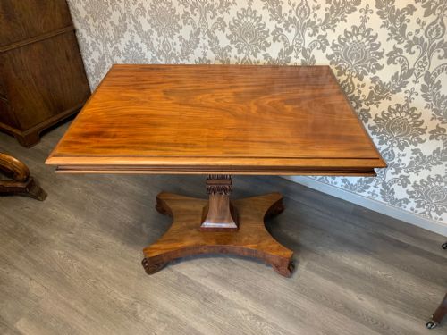 A Fine Quality Regency Period/william IV Period Mahogany Centre Table Attributed to William Trotter