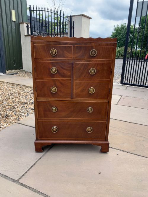 A George III Period Mahogany Bedside Commode/chest