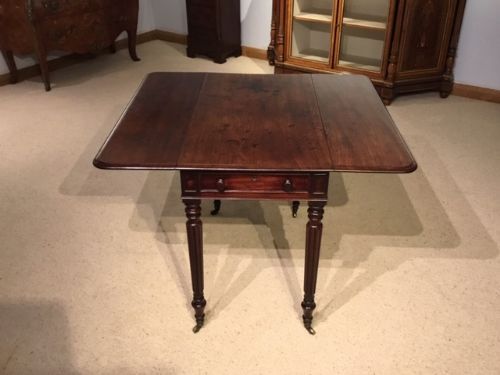 A Mahogany Regency Period Pembroke Table Probably by Gillows of Lancaster