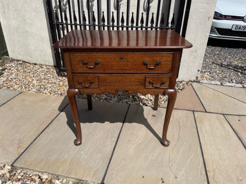 A Fine George III Period Mahogany Lowboy