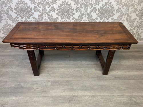 A 19th Century Chinese Hardwood Coffee Table
