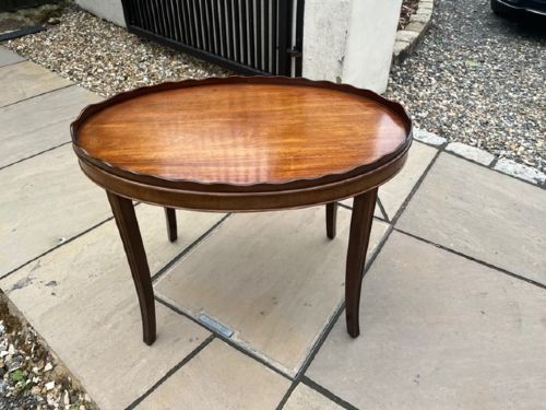 An Antique Mahogany Coffee Table