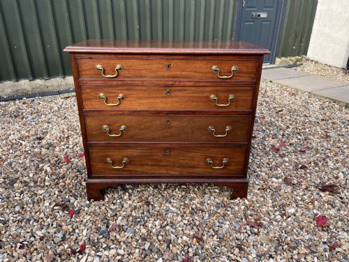 A George III Period Mahogany Antique Chest of Drawers