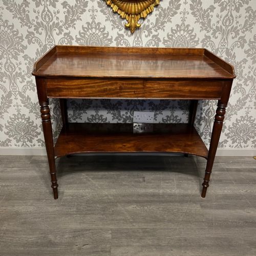 A Wonderful George IV Period Mahogany Side Table