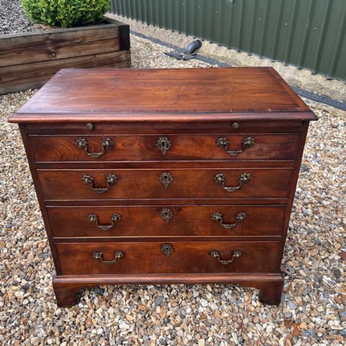A Small George III Period Mahogany Bachelors Chest