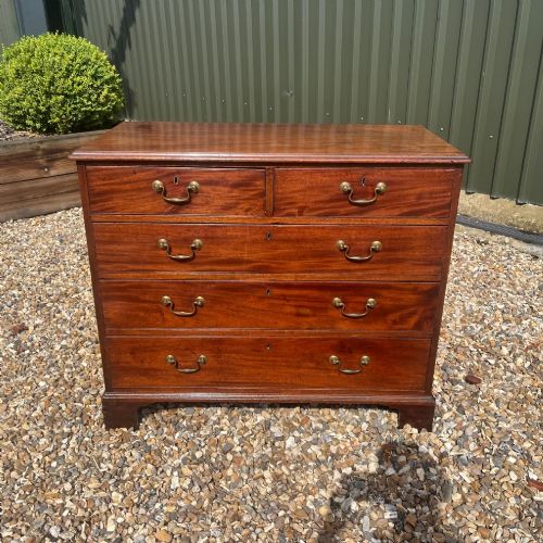 A Good George III Period Mahogany Chest of Drawers