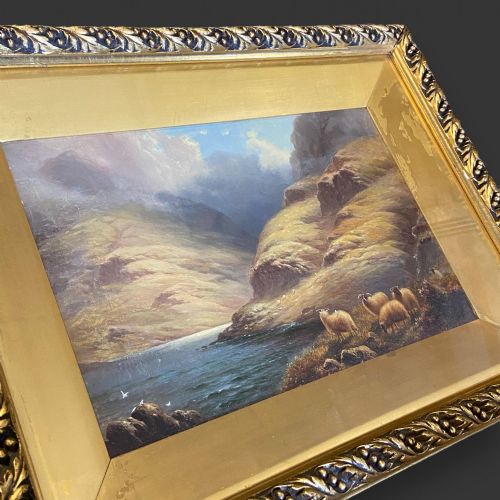 fig 1. A fine quality pair of 19th Century oil paintings by Wycliff Egginton