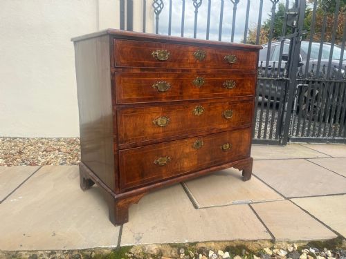 George I Period Walnut Chest of Drawers