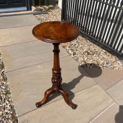 An Early Victorian Period Walnut Wine Table