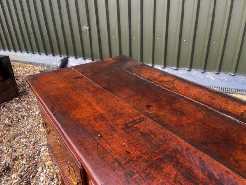 A George III Period oak dresser base View X