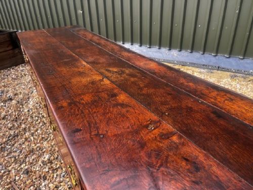 A George III Period oak dresser base View XI