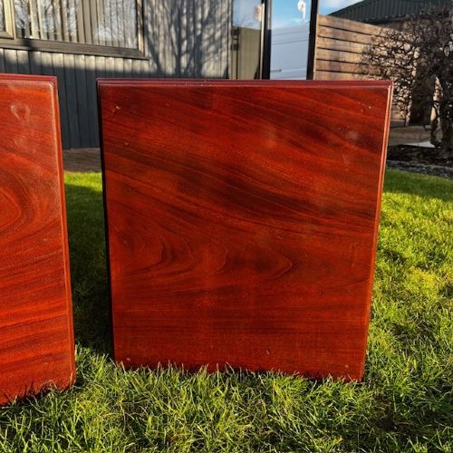A PAIR OF LATE VICTORIAN PERIOD MAHOGANY BEDSIDE CHESTS - ADDITIONAL PHOTO 9