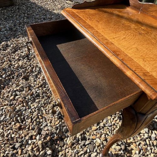 A George I Style walnut side table by Tozer of London. View IX