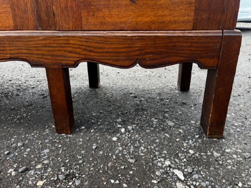 A Rare Arts & Crafts Period Oak Wardrobe/Hall Robe By Arthur Simpson Of Kendal View VI