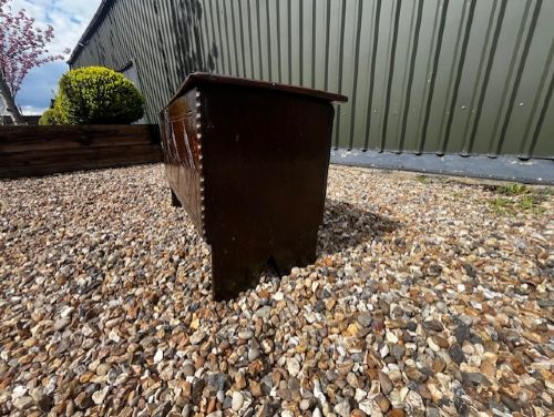 A Good Late 17th Century Oak Five Plank Coffer View V