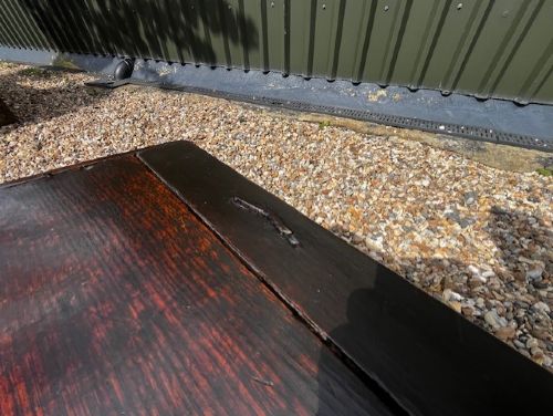A Good Late 17th Century Oak Five Plank Coffer View VI