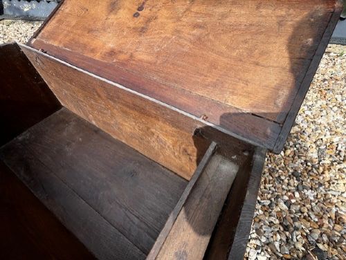 A Good Late 17th Century Oak Five Plank Coffer View VII