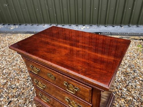 A Pair Of High Quality Georgian Style Mahogany Chests View VI