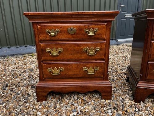 A Pair Of High Quality Georgian Style Mahogany Chests View VIII