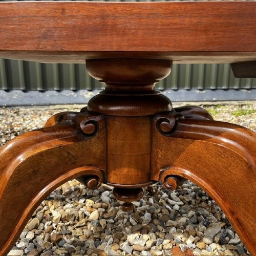 A Fine Quality Victorian Period Burr Walnut Coffee Table View XII