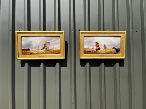 A Pair of William Broome of Ramsgate Paintings (British 1838-1892)