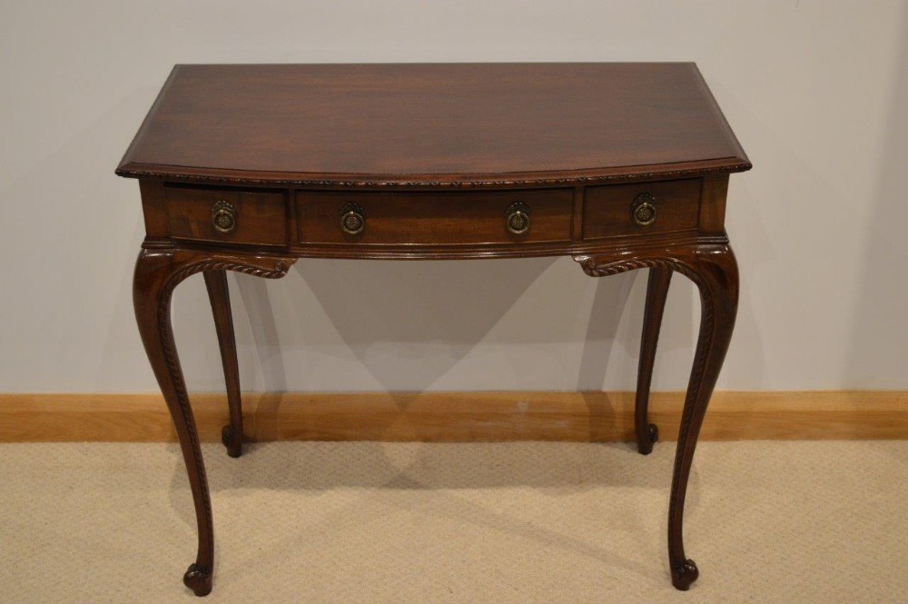A Fine Quality Mahogany Edwardian Period Hall/Side Table