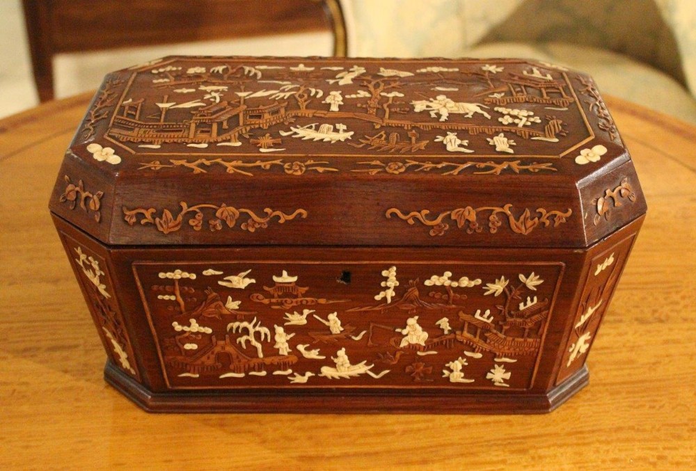 A Chinese Inlaid 19th Century Box