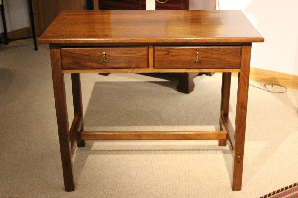 A Rare Walnut Arts & Crafts Period Side Table By Ernest Gimson
