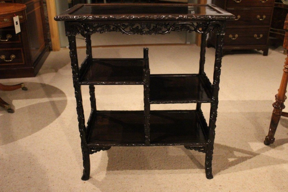 A Rare & Unusual Chinese Stepped Occasional Table