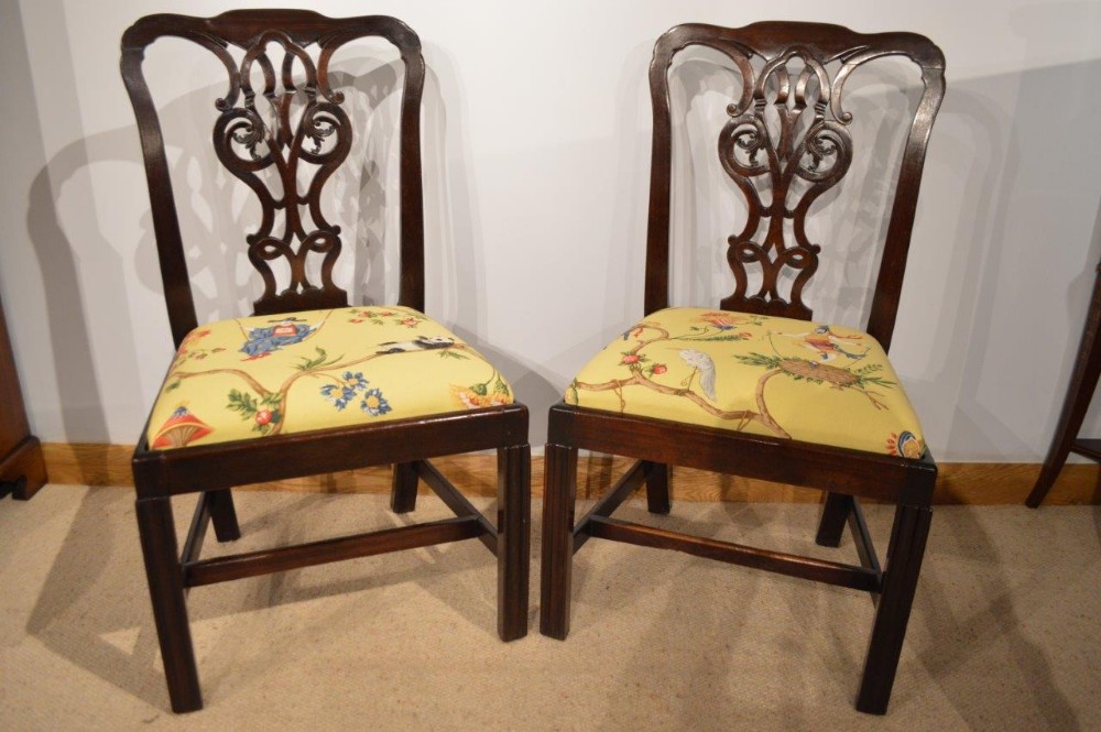 A Pair Of Mahogany 