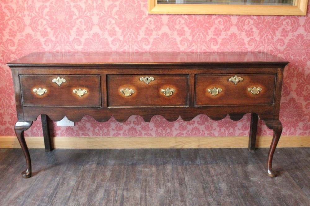 An Oak George III Period Antique Dresser Base