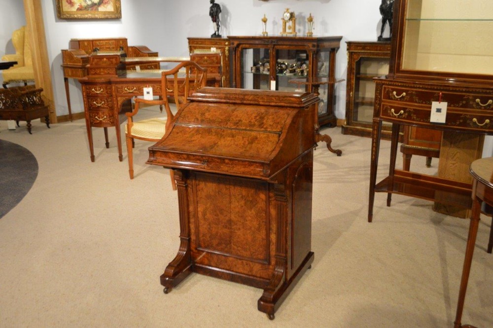 A good Burr Walnut Victorian Period 